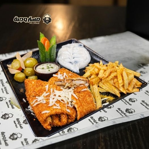 وجبة شاورما بانيه (عادي)